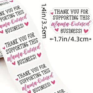 New Thank You Stickers 20 ct (Bundle purchase only)
